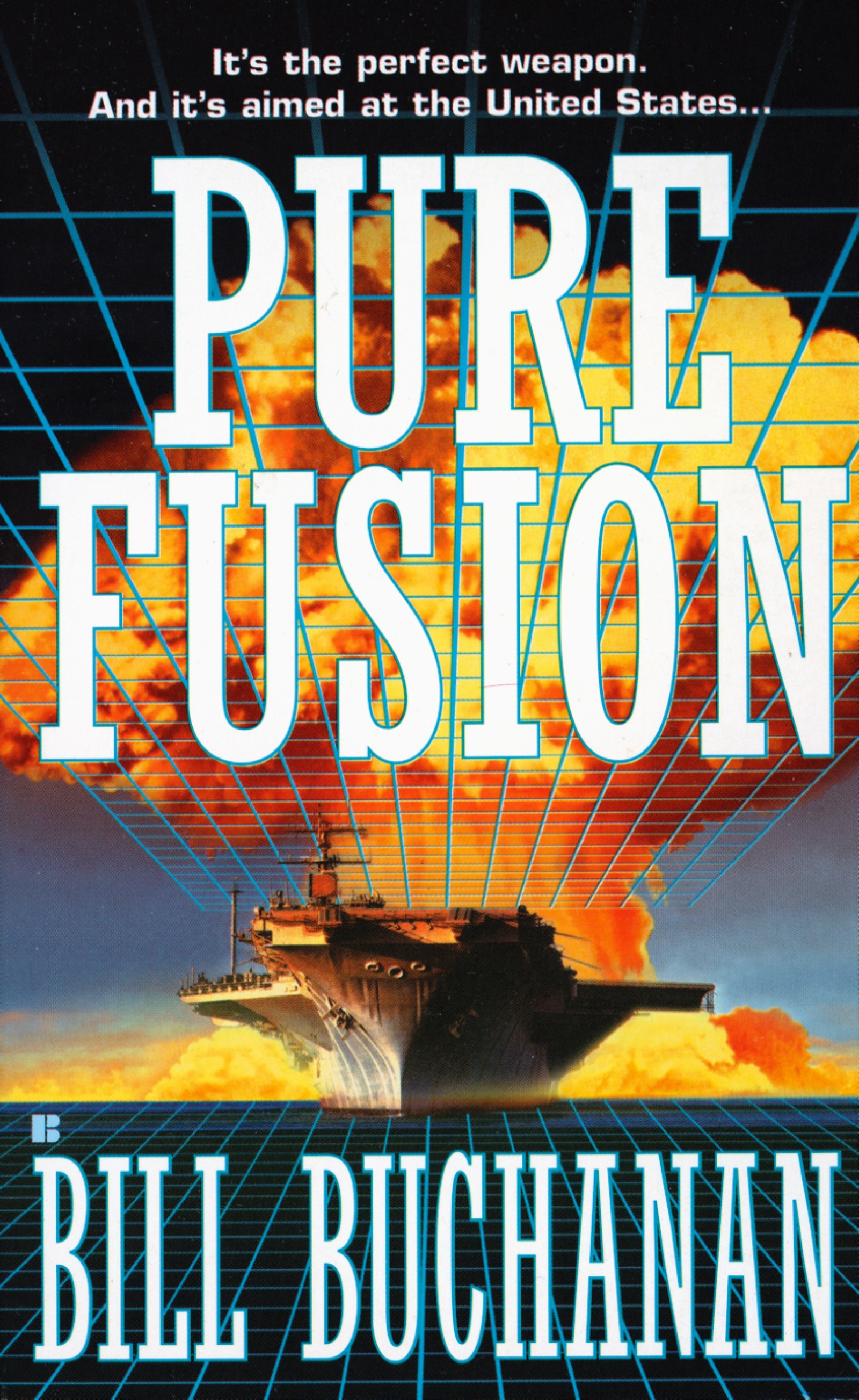 Pure Fusion Front Book Cover A Military Thriller Novel by Bill Buchanan HD-1600